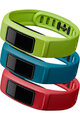 GARMIN curea - VÍVOFIT 2 - ACTIVE - roșu/albastru/verde