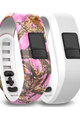 GARMIN set de curele - PINKCAMO/WHITE - roz/alb
