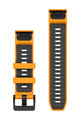 GARMIN curea - QUICKFIT 22 - portocaliu/negru