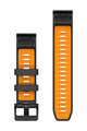 GARMIN curea - QUICKFIT 22 - negru/portocaliu
