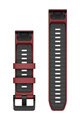 GARMIN curea - QUICKFIT 22 - roșu/negru