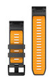 GARMIN curea - QUICKFIT 26 - negru/portocaliu