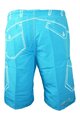 HAVEN Pantaloni scurți de ciclism fără bretele - COMPETITOR - albastru/alb