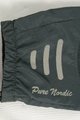HAVEN Pantaloni de ciclism lungi fără bretele - PURE NORDIC - gri