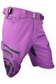 HAVEN Pantaloni scurți de ciclism fără bretele - NAVAHO - mov