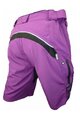 HAVEN Pantaloni scurți de ciclism fără bretele - NAVAHO - mov