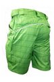 HAVEN Pantaloni scurți de ciclism fără bretele - CUBES II - verde