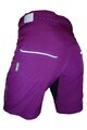 HAVEN Pantaloni scurți de ciclism fără bretele - AMAZON LADY - mov