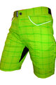 HAVEN Pantaloni scurți de ciclism fără bretele - PEARL II - verde