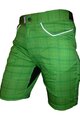 HAVEN Pantaloni scurți de ciclism fără bretele - PEARL II - verde