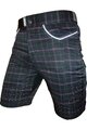 HAVEN Pantaloni scurți de ciclism fără bretele - PEARL II - negru/roz