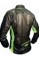 HAVEN Jachetă rezistentă la vânt de ciclism - ULTRALIGHT - negru/verde