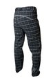 HAVEN Pantaloni de ciclism lungi fără bretele - CUBES KINGSIZE II - negru