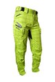 HAVEN Pantaloni de ciclism lungi fără bretele - CUBES KINGSIZE II - galben