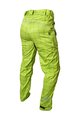 HAVEN Pantaloni de ciclism lungi fără bretele - CUBES KINGSIZE II - galben