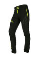 HAVEN Pantaloni de ciclism lungi fără bretele - ENERGIZER LONG - negru/verde