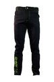 HAVEN Pantaloni de ciclism lungi fără bretele - FUTURA - negru/verde