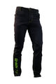 HAVEN Pantaloni de ciclism lungi fără bretele - FUTURA - negru/verde