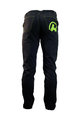 HAVEN Pantaloni de ciclism lungi fără bretele - FUTURA - negru/verde