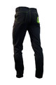 HAVEN Pantaloni de ciclism lungi fără bretele - FUTURA - negru/verde