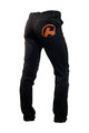 HAVEN Pantaloni de ciclism lungi fără bretele - FUTURA - negru/portocaliu