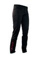HAVEN Pantaloni de ciclism lungi fără bretele - FUTURA - negru/roz