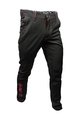 HAVEN Pantaloni de ciclism lungi fără bretele - FUTURA - negru/roz