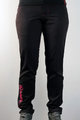 HAVEN Pantaloni de ciclism lungi fără bretele - FUTURA - negru/roz
