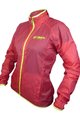 HAVEN Jachetă rezistentă la vânt de ciclism - FEATHERLITE 80 - roz
