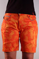 HAVEN Pantaloni scurți de ciclism fără bretele - PEARL NEO - portocaliu