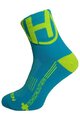 HAVEN Șosete clasice de ciclism - LITE SILVER NEO 2PAK - albastru/galben