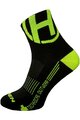 HAVEN Șosete clasice de ciclism - LITE SILVER NEO 2PAK - negru/galben