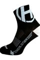 HAVEN Șosete clasice de ciclism - LITE SILVER NEO 2PAK - negru/alb