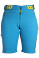 HAVEN Pantaloni scurți de ciclism fără bretele - SINGLETRAIL WMS - albastru