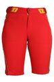 HAVEN Pantaloni scurți de ciclism fără bretele - SINGLETRAIL WMS - roșu