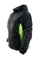 HAVEN Jachetă termoizolantă de ciclism - THERMAL - negru/galben