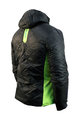 HAVEN Jachetă termoizolantă de ciclism - THERMAL - negru/galben