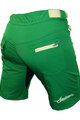 HAVEN Pantaloni scurți de ciclism fără bretele - AMAZON - verde/bej