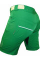 HAVEN Pantaloni scurți de ciclism fără bretele - AMAZON - verde/bej