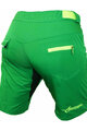 HAVEN Pantaloni scurți de ciclism fără bretele - AMAZON - verde/galben