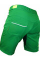 HAVEN Pantaloni scurți de ciclism fără bretele - AMAZON - verde/galben
