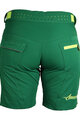HAVEN Pantaloni scurți de ciclism fără bretele - AMAZON - verde/galben