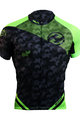 HAVEN Tricou de ciclism cu mânecă scurtă - SINGLETRAIL - negru/verde