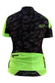 HAVEN Tricou de ciclism cu mânecă scurtă - SINGLETRAIL WOMEN - negru/verde