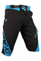 HAVEN Pantaloni scurți de ciclism fără bretele - RIDE-KI SHORT - albastru