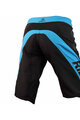 HAVEN Pantaloni scurți de ciclism fără bretele - RIDE-KI SHORT - albastru