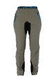 HAVEN Pantaloni de ciclism lungi fără bretele - NALISHA LONG - gri/albastru