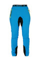 HAVEN Pantaloni de ciclism lungi fără bretele - NALISHA LONG - albastru/galben