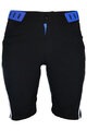 HAVEN Pantaloni scurți de ciclism fără bretele - SINGLETRAIL LADY - negru/albastru