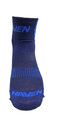 HAVEN Șosete clasice de ciclism - LITE SILVER NEO 2PAK - albastru